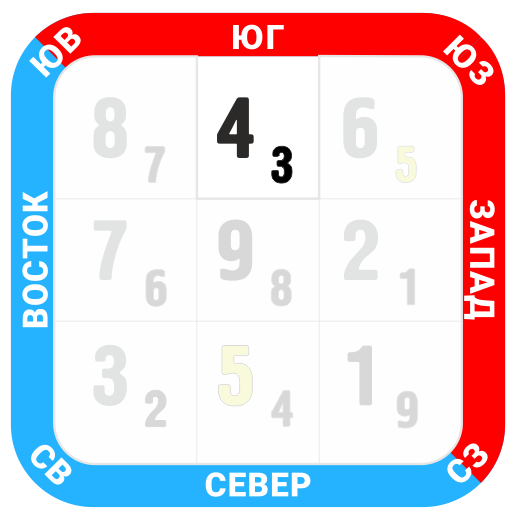 юг